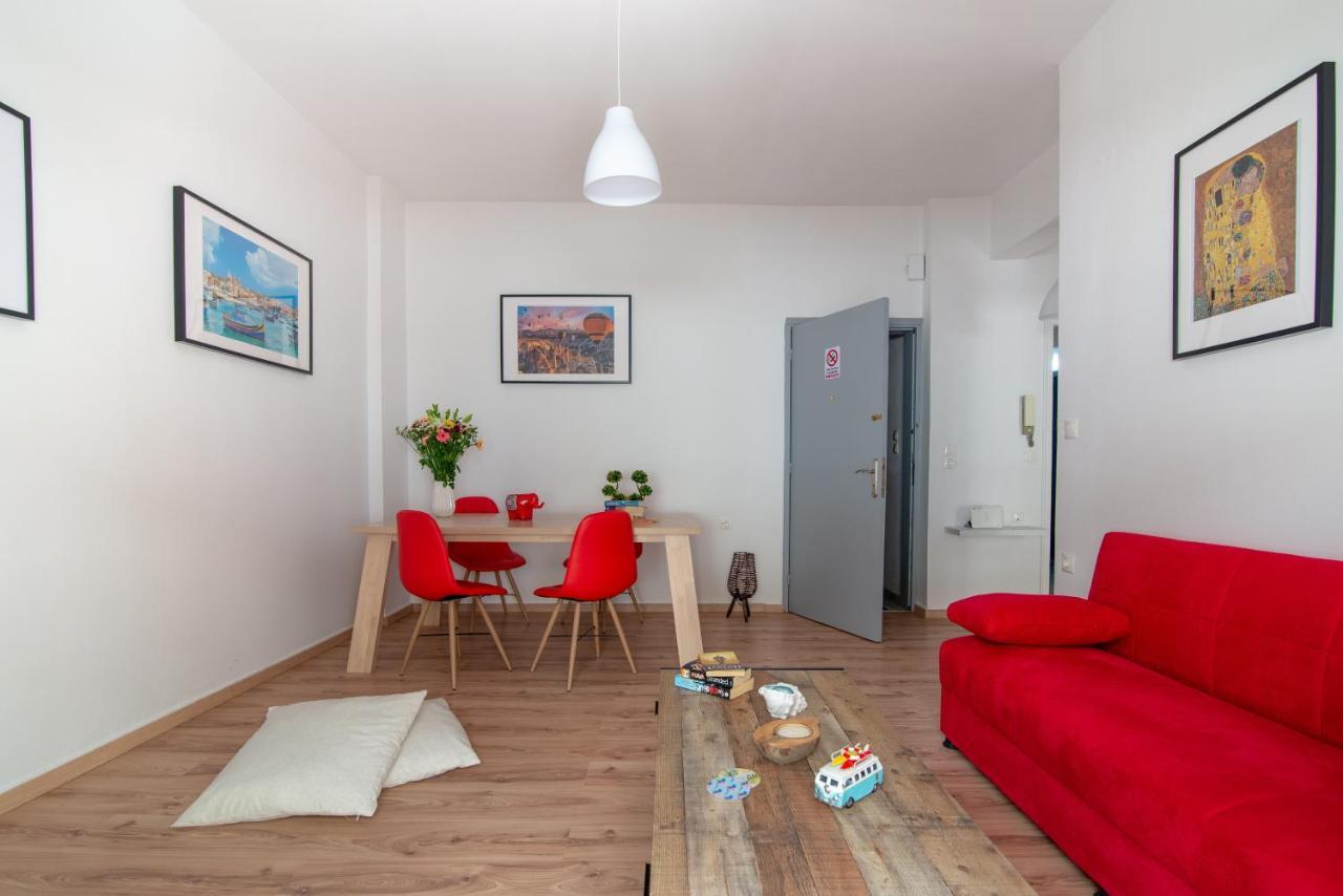 Modern Renovated Apt Next To The Beachfront Heraklion  Luaran gambar